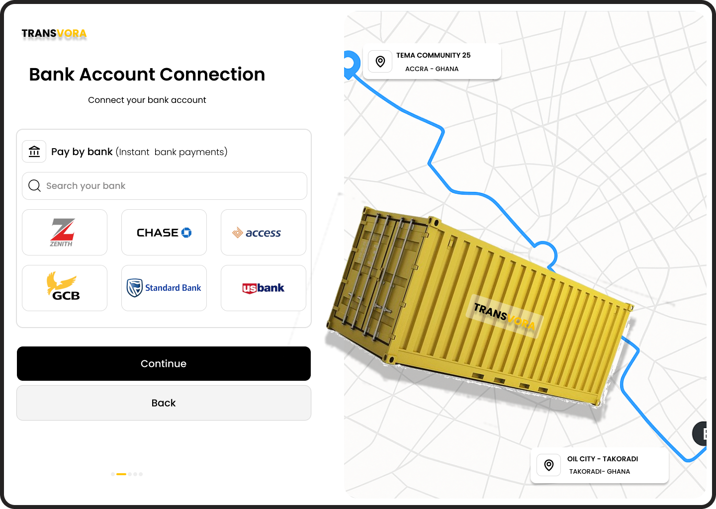 Logistics Web Design
